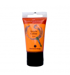 Màu Acrylic 30 ml Fluorescent Orange (Cam neon)